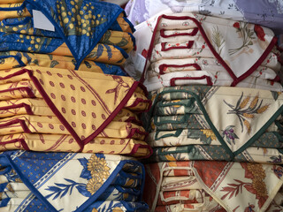 provence france fabric at the market provencal
