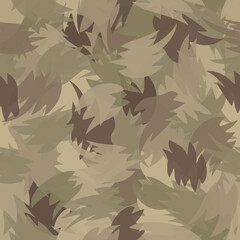 Camouflage pattern background. Urban clothing style masking camo repeat print