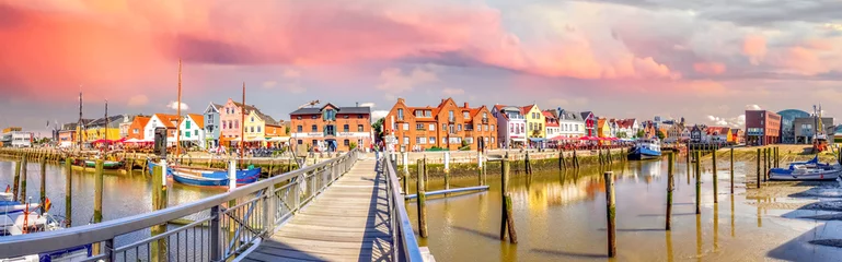 Zelfklevend Fotobehang Hafen, Husum, Nordsee, Deutschland  © Sina Ettmer
