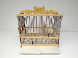 Wooden Birds Cage