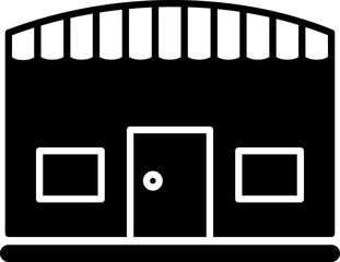 Unique Store Vector Icon