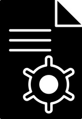 Unique Content Management Vector Icon