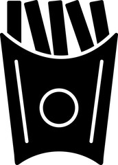 Unique French Fries Vector Icon