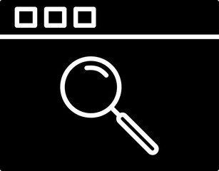 Unique Browser Vector Icon