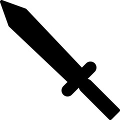 Unique Sword Vector Icon