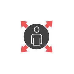 Business way icons  symbol vector elements for infographic web