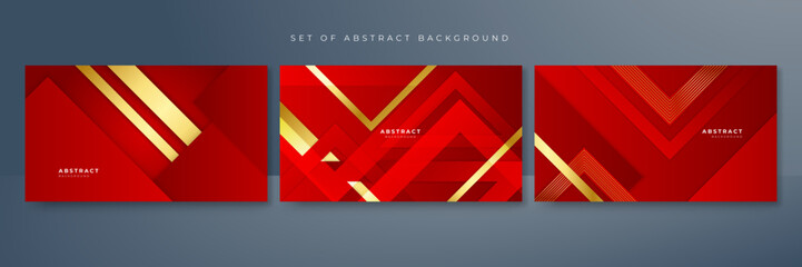 Abstract red and gold soft background