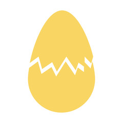 Broken Yellow Egg