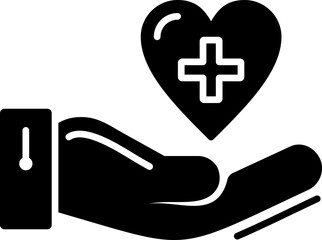 Obraz premium Care Icon