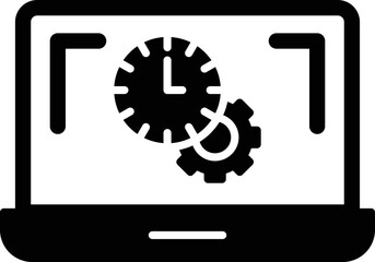 Fototapeta premium Flex Time Icon