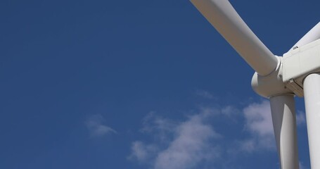 A wind turbine wind-powered electrical generators kinetic energy of wind into electrical energy network technology digital background connection - Powered by Adobe