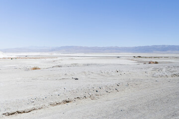 desert landscape, death valley, sunny day