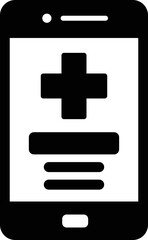 Obraz premium Medical App Icon