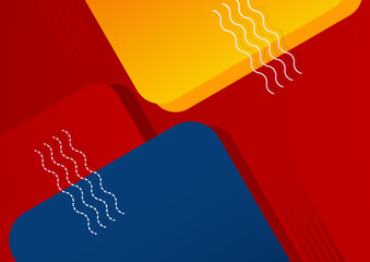 Abstract colorful geometric shapes background