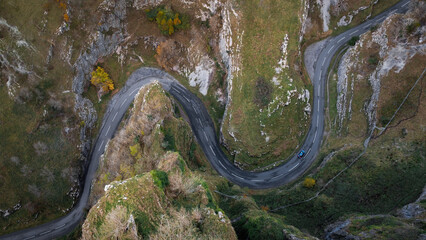 Cheddar Gorge, UK.