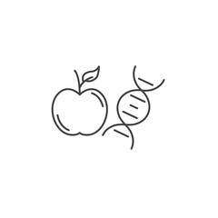 Apple icons  symbol vector elements for infographic web