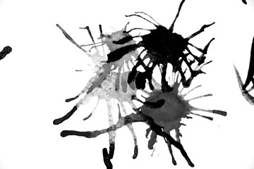 ink splashes
