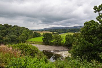 Fototapeta na wymiar Landscape in The South Lakeland , Cumbria, England, UK.