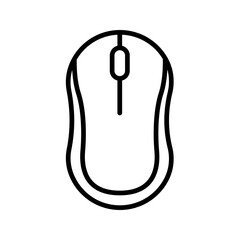 Mouse Icon. computer mouse sign. vector illustration