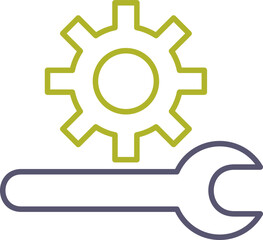 Unique Technical Support Vector Icon