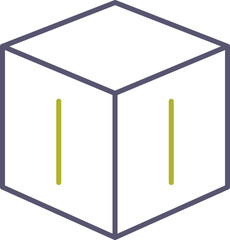 Cubic Design Vector Icon