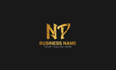Fototapeta premium NP initial logo | initial based abstract modern minimal creative logo, vector template image. luxury logotype logo, real estate homie logo. typography logo. initials logo.