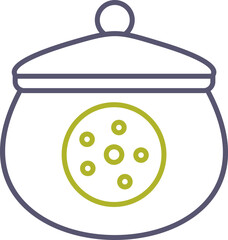 Cookie Jar Vector Icon