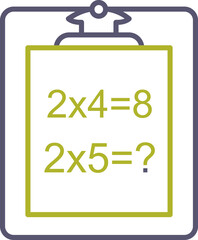 Unique Solving Question Vector Icon