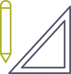 Drawing Tools Vector Icon