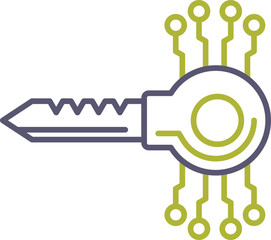 Key Code Icon