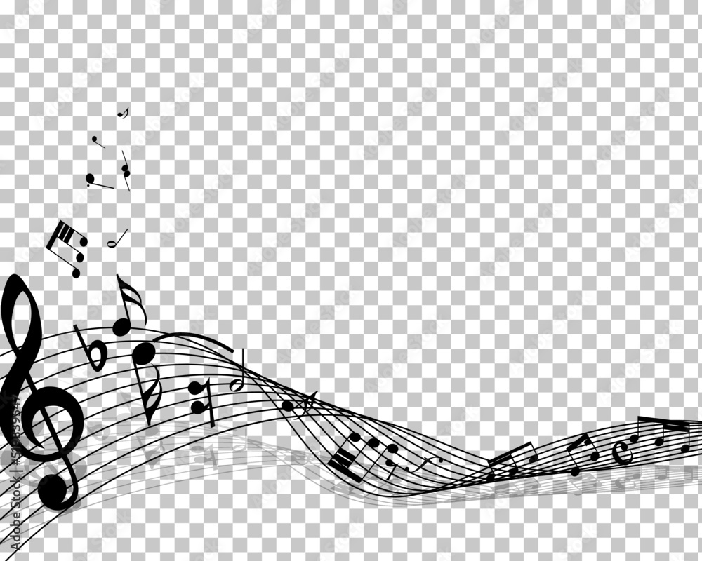 Sticker Musical Design