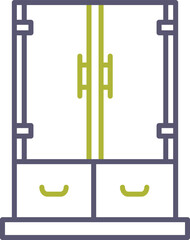 Cabinet Drawer Icon