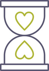 Obraz premium Hourglass Icon