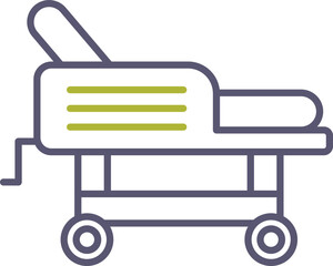 Hospital Bed Icon