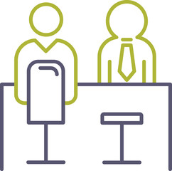 Employee Interview Icon