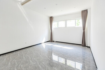 Empty modern interior corridor space