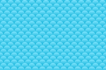 Light blue fish scales or mermaid scales pattern background.
