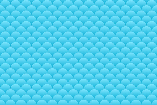 Light blue fish scales or mermaid scales pattern background.
