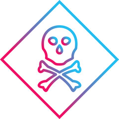 Poisonous Gas Vector Icon