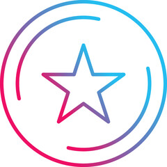 Unique Favorite Vector Icon