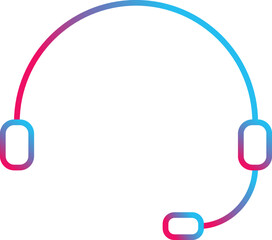 Unique Online Support Vector Icon