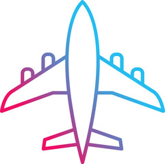 Aeroplane Vector Icon