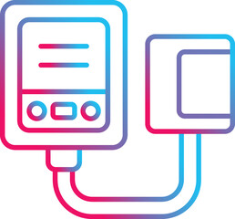 Fototapeta premium Blood Pressure Icon