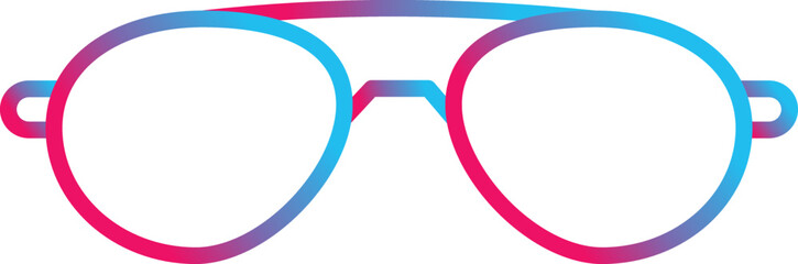 Obraz premium Sunglasses Icon