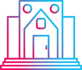 Museum Building Icon