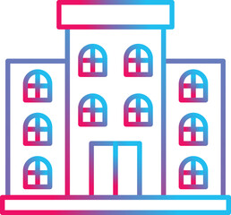 Fototapeta premium Apartment Icon