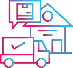 Package Receiving Icon