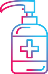 Fototapeta premium Sanitizer Icon