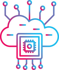 Cloud Computing Icon