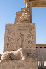 Temple of Dendera in Qena, Egypt